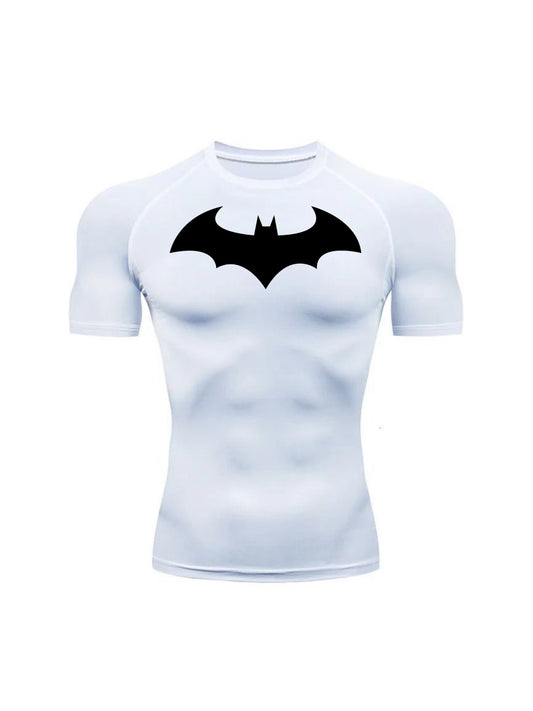 Batman Kısa Kollu Compression Tişört