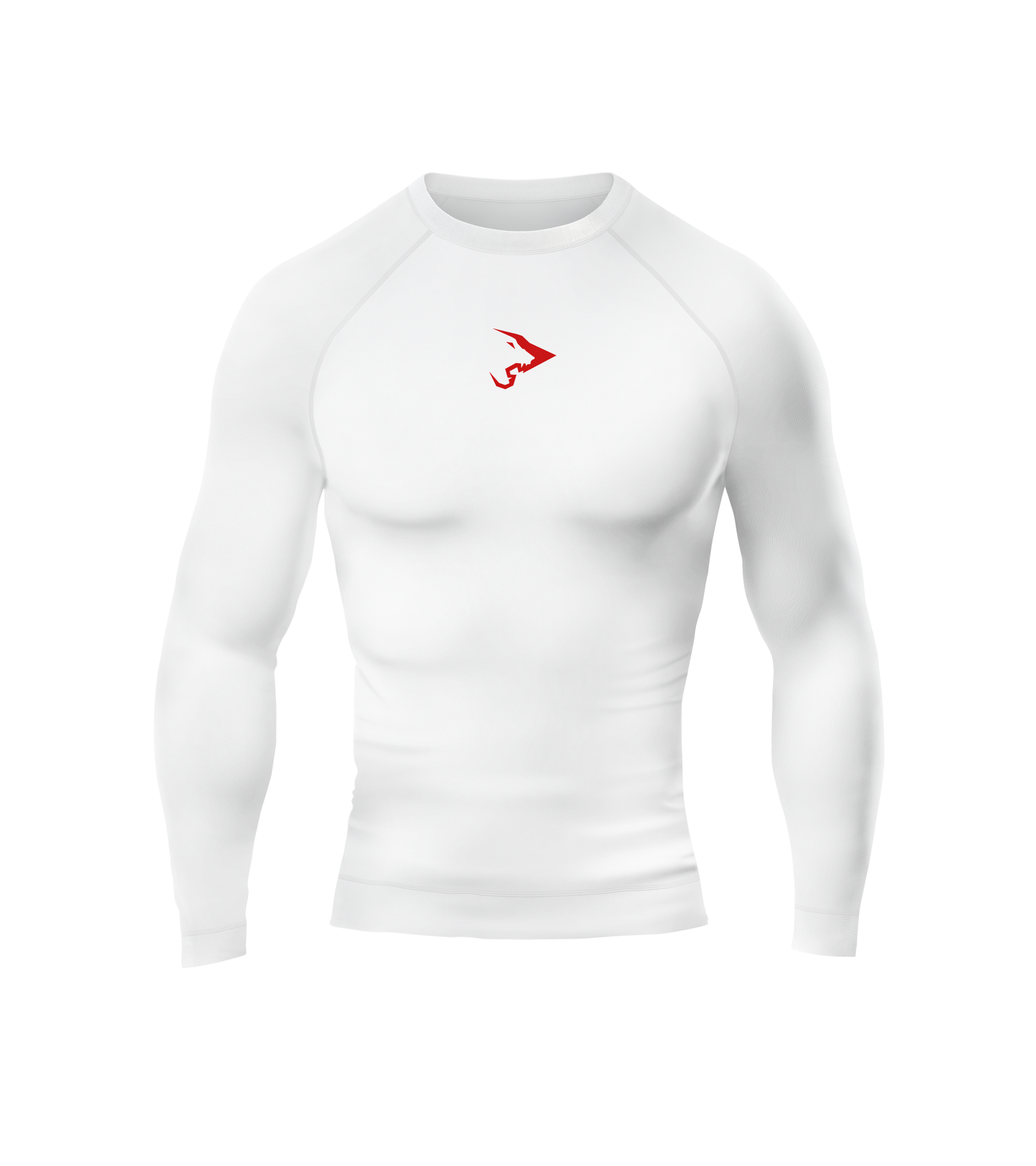 Pro+ Red Uzun Kollu Compression Tişört