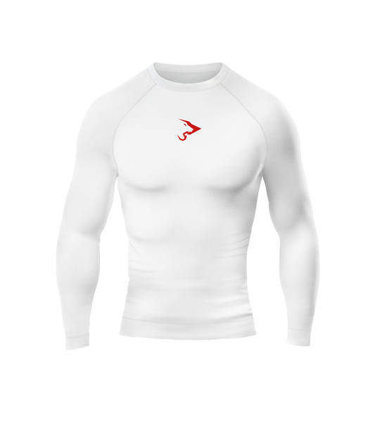 Pro+ Red Uzun Kollu Compression Tişört