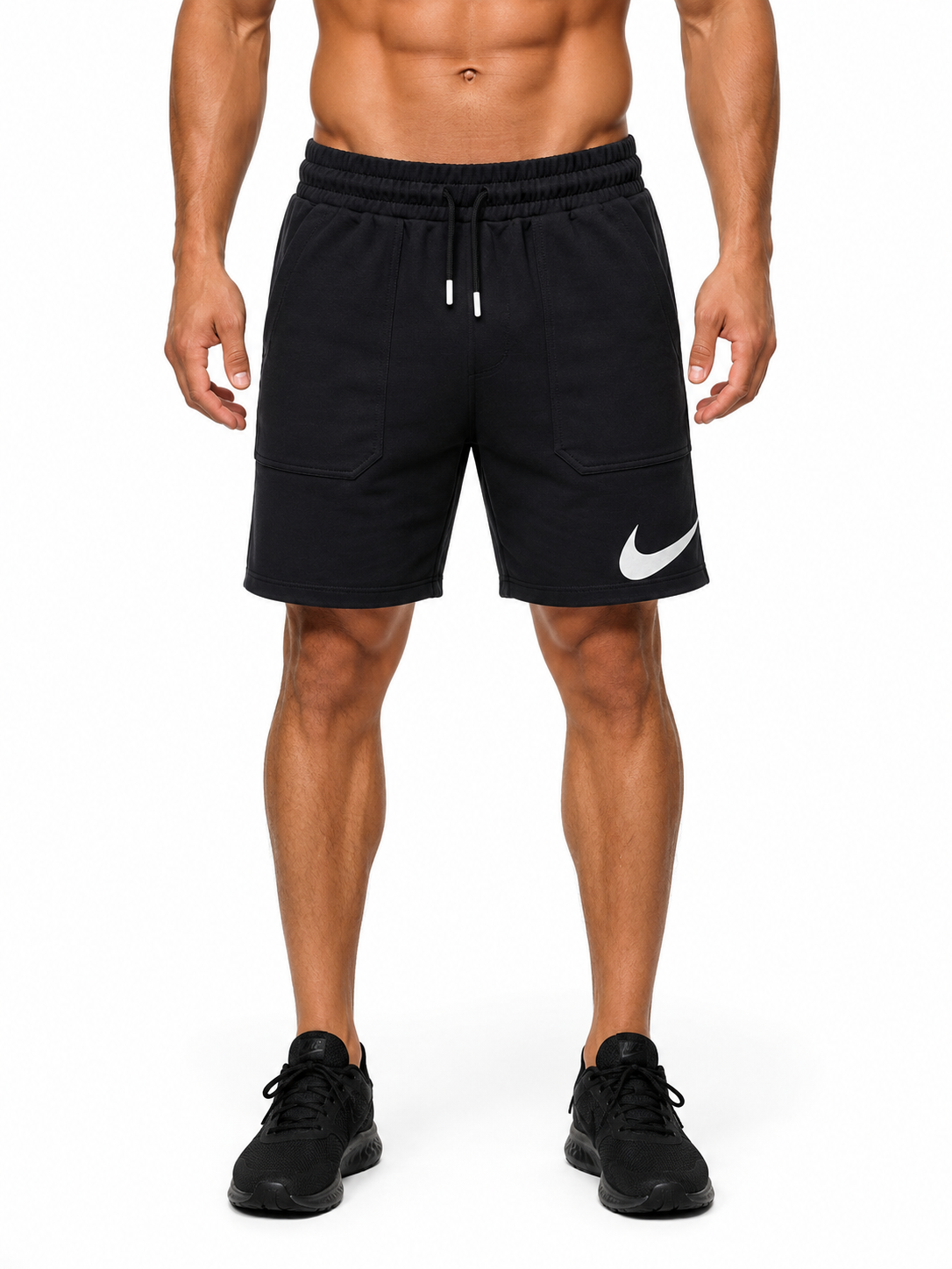 Rahat Kalıp Swoosh Şort