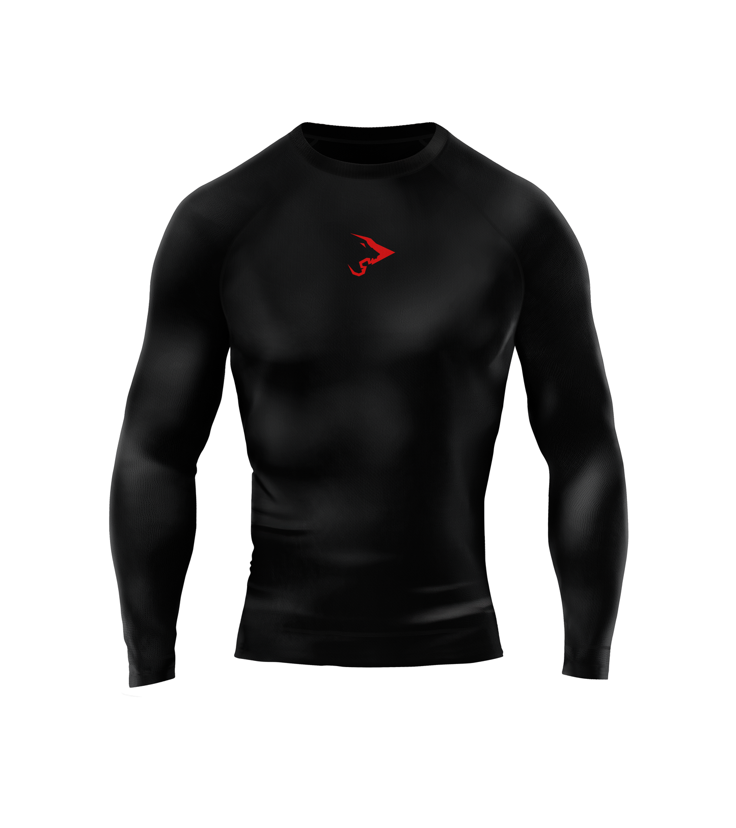 Pro+ Red Uzun Kollu Compression Tişört